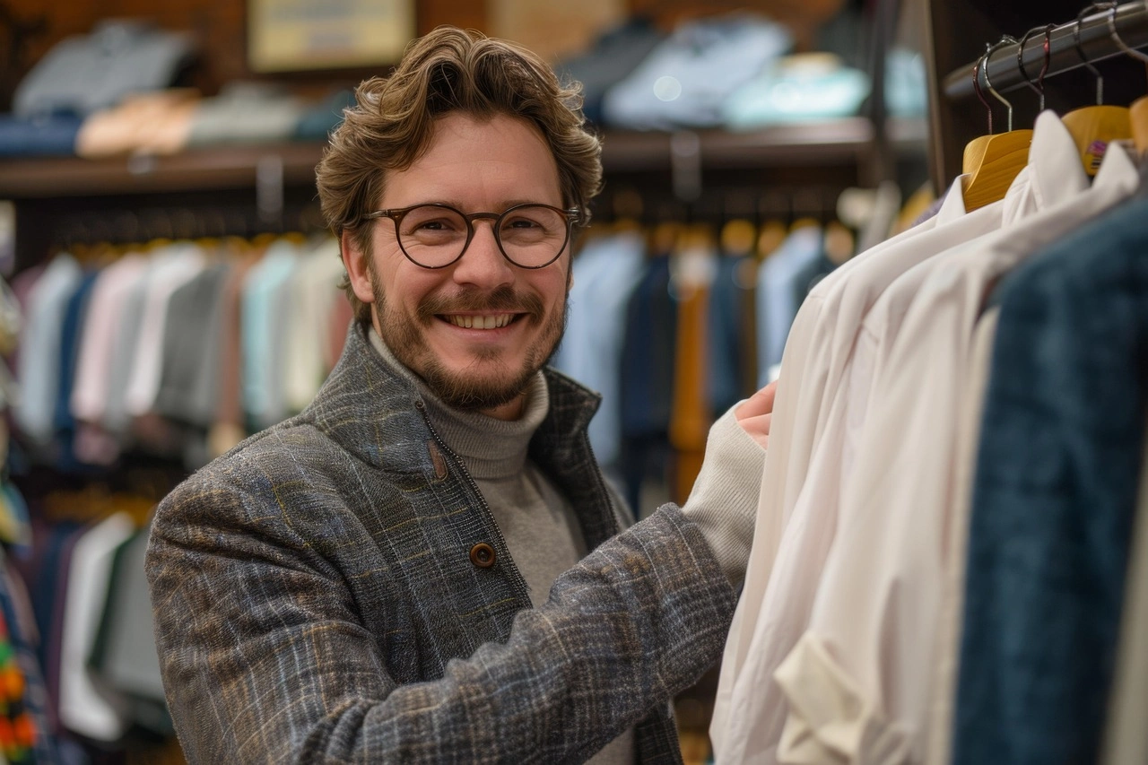 smart casual menswear boutique shopping
